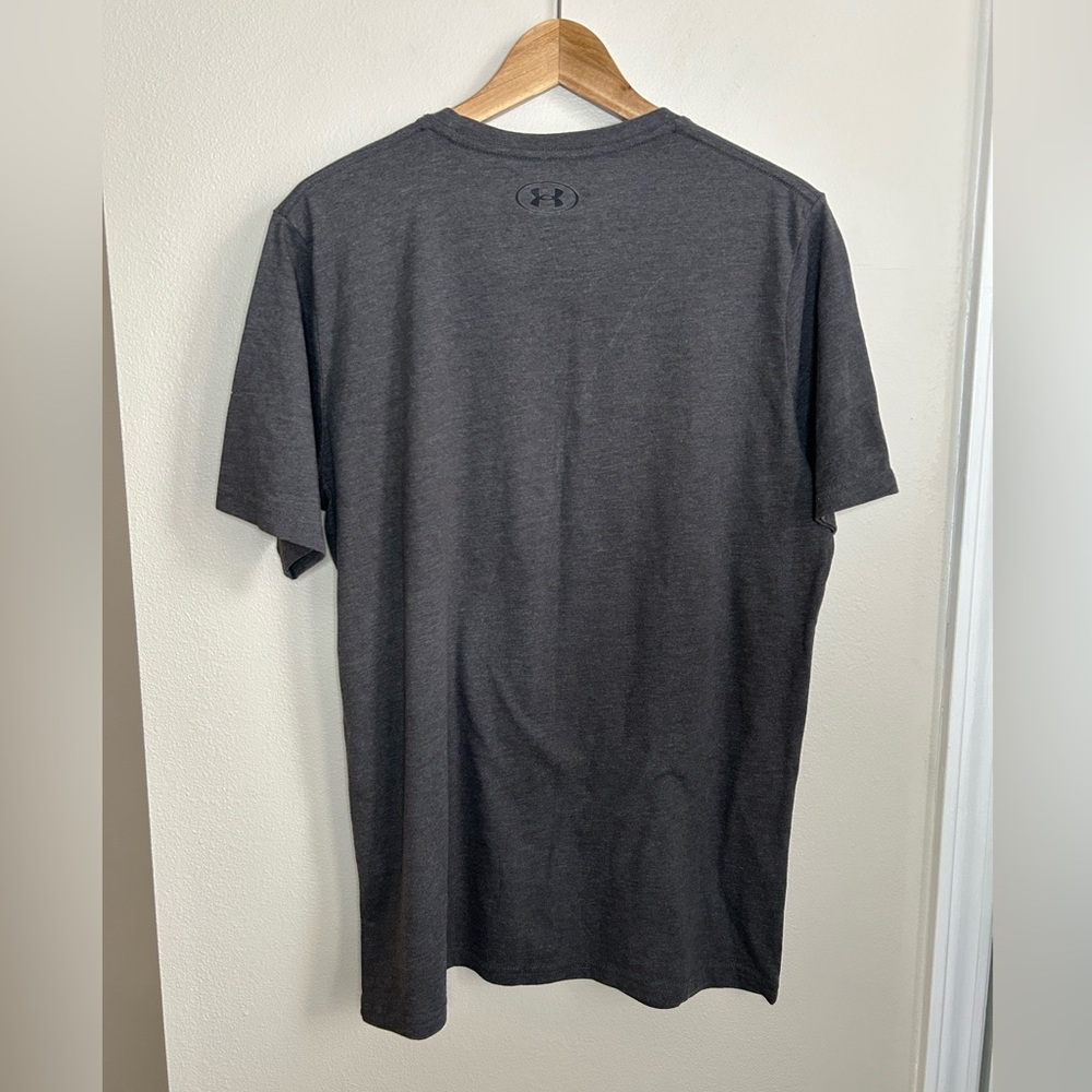 Under Armour Men's GL Foundation Short Sleeve T-Shirt Grey Size L Large - Picture 6 of 7